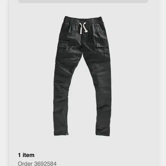 [BUNJANG] BLACKTAILOR V1 Cargo Pants Black / BLACKTAILOR V1 카고 팬츠 블랙