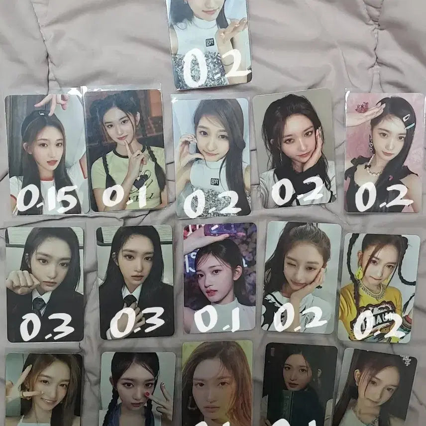 [BUNJANG] IVE Photocard / 아이브 포카 싸게 팝니당ㅠㅠ