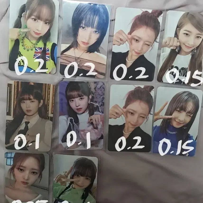 [BUNJANG] IVE Photocard / 아이브 포카 싸게 팝니당ㅠㅠ