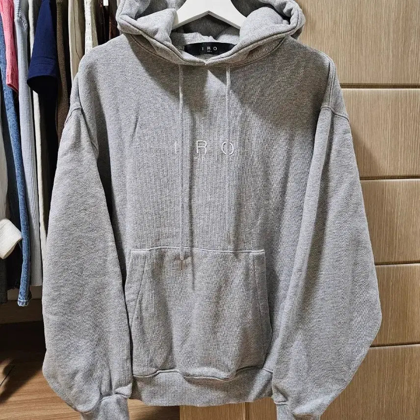[BUNJANG] IRO Gray Hoodie / IRO 그레이 후드티