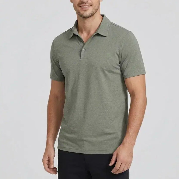 [BUNJANG] Andar Functional Short-Sleeve Collar T-Shirt (Men&