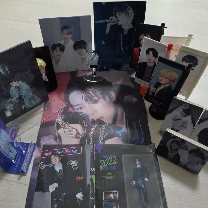 [BUNJANG] BTS Jimin Bundle Set (Magnet, Standee, Season&