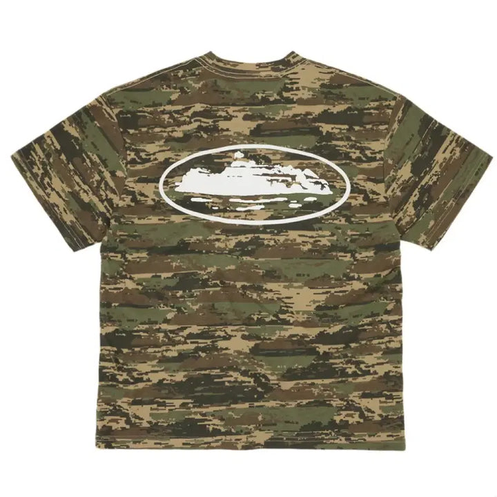 [BUNJANG] CORTES Puff Island Digital Camo T-shirt M / 코르테이즈 퍼프 아일랜드 디지털 카모 반팔 m