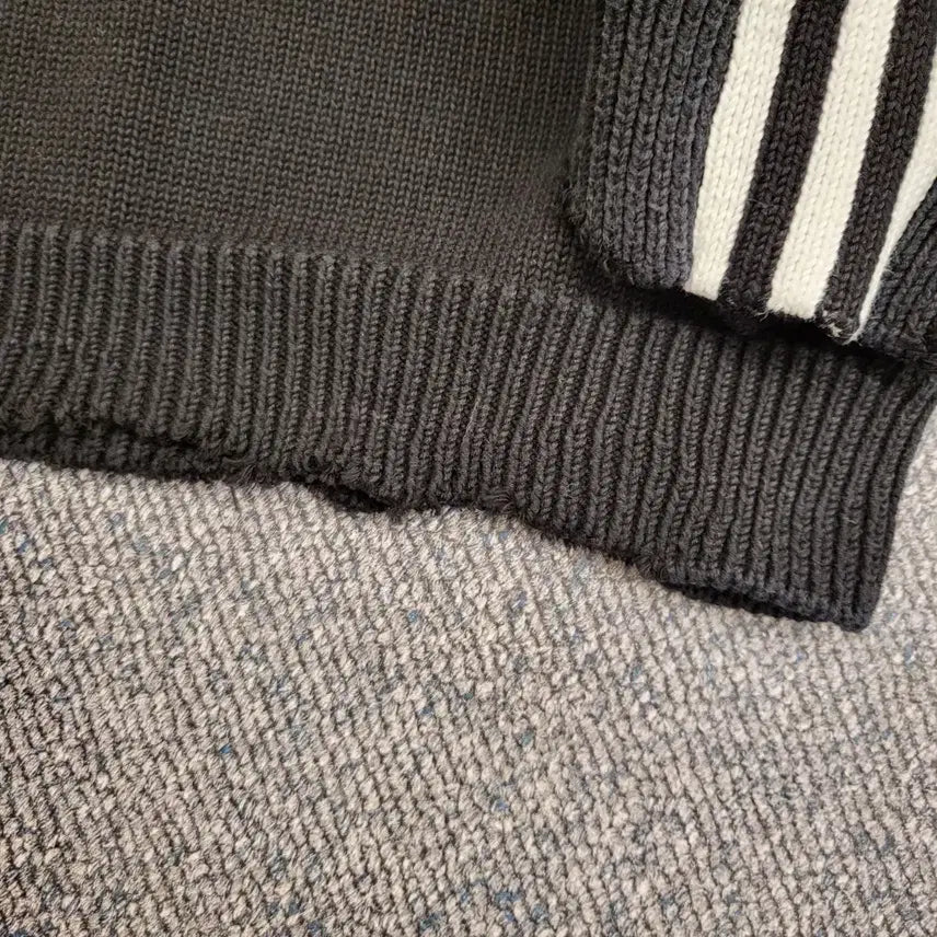 [BUNJANG] Adidas x Balenciaga Knit Sweater Black / 아디다스 x 발렌시아가 콜라보 니트 블랙(정품)