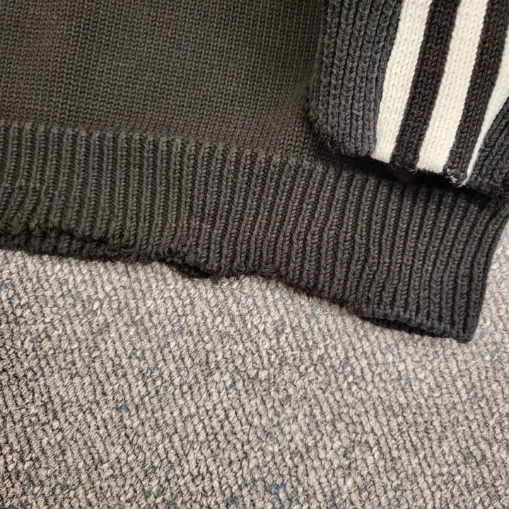 [BUNJANG] Adidas x Balenciaga Knit Sweater Black / 아디다스 x 발렌시아가 콜라보 니트 블랙(정품)