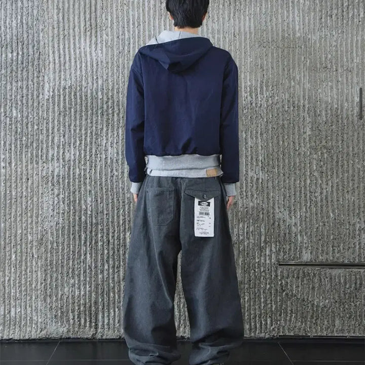 [BUNJANG] Hui Reversible Hooded Zip-up (Size 01) / 휴이 리버시블 후드집업