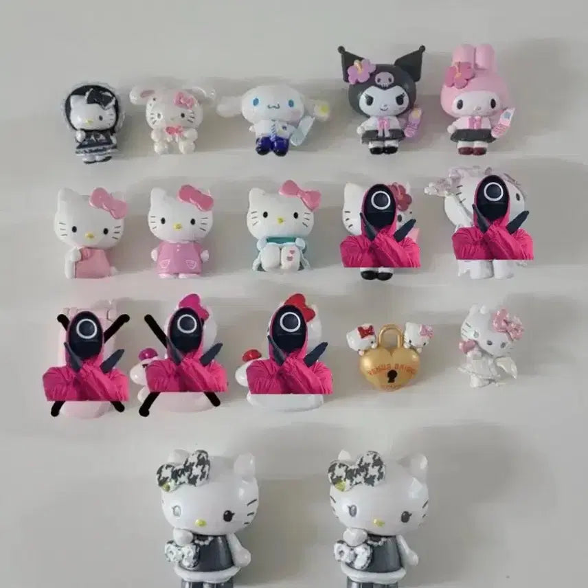 [BUNJANG] Sanrio Characters Figure Set / 키티스타일피규어