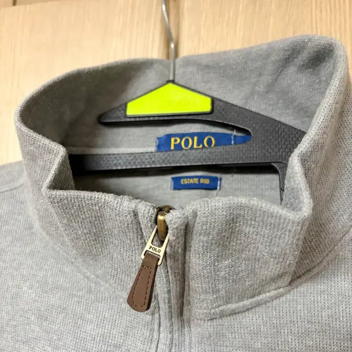 [BUNJANG] Polo Ralph Lauren Gray Half-Zip Sweatshirt XL / 폴로 랄프로렌 회색 하프집업 XL