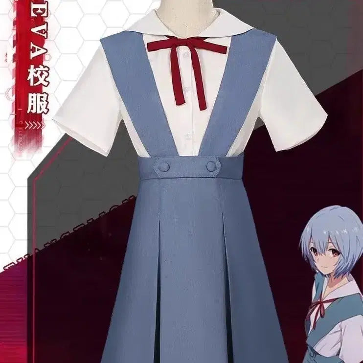 [BUNJANG] Evangelion School Uniform Cosplay Outfit (Rei/Asuka) / 에반게리온 교복 코스프레 의상 판매(레이/아스카)
