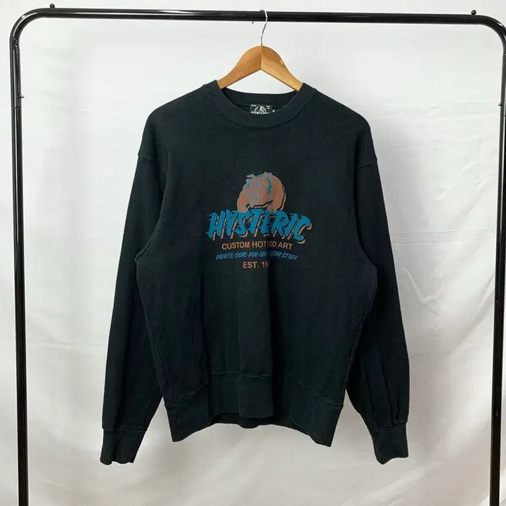 [BUNJANG] Hysteric Glamour Bulldog Sweatshirt M / 히스테릭 글래머 불독 스웻셔츠