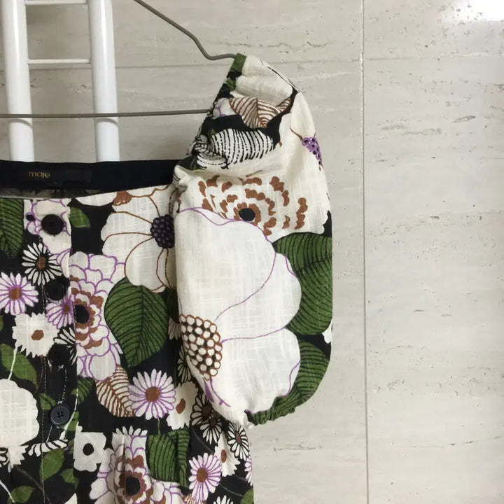 [BUNJANG] Maje Floral Blouse / Maje 마쥬 신상 플로랄 블라우스 2