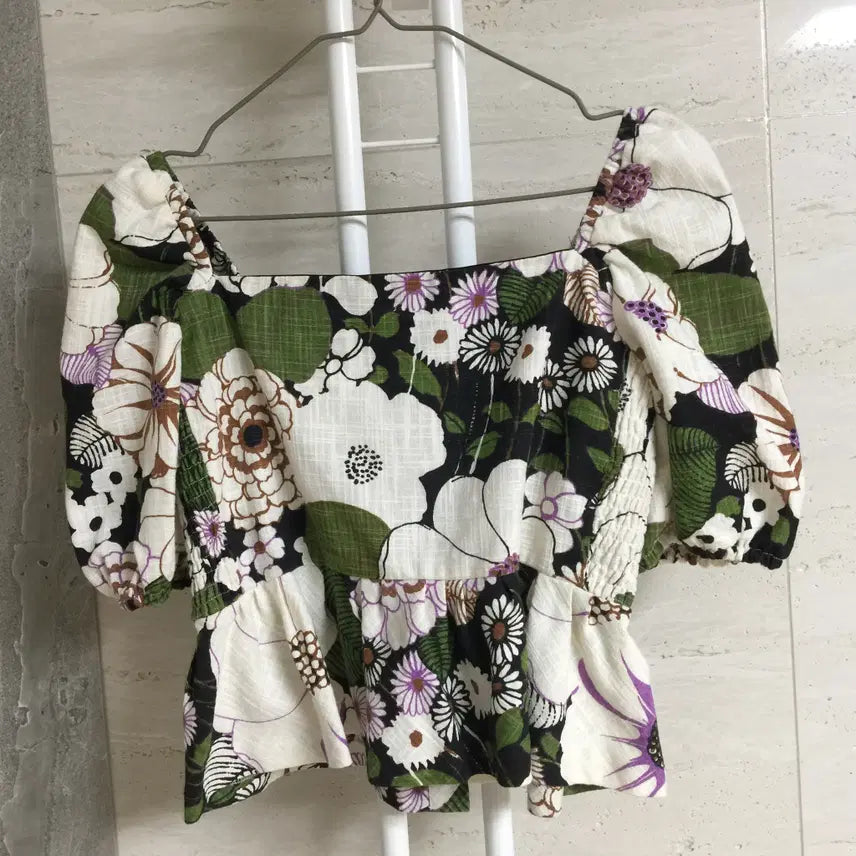 [BUNJANG] Maje Floral Blouse / Maje 마쥬 신상 플로랄 블라우스 2