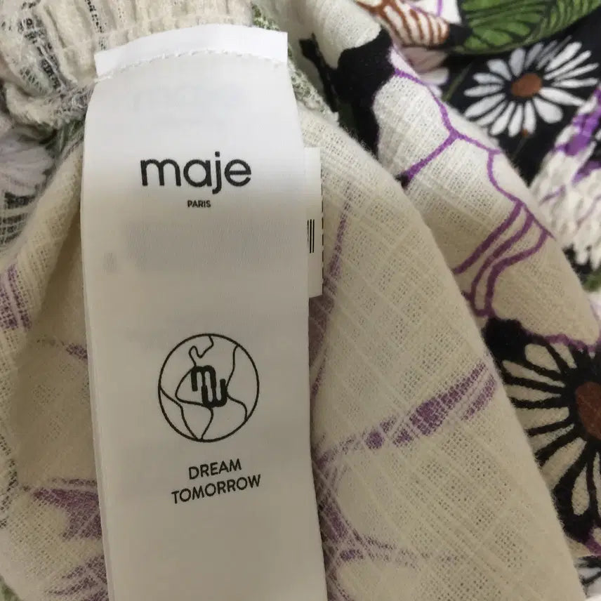 [BUNJANG] Maje Floral Blouse / Maje 마쥬 신상 플로랄 블라우스 2