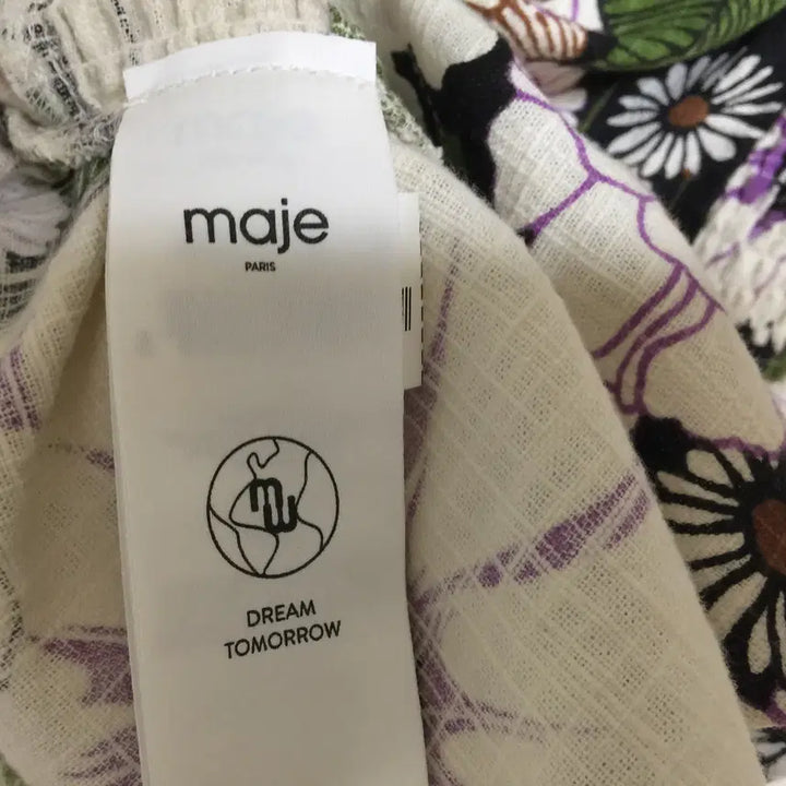 [BUNJANG] Maje Floral Blouse / Maje 마쥬 신상 플로랄 블라우스 2