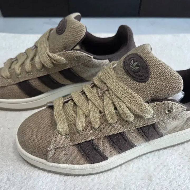 [BUNJANG] Adidas Campus Sneakers Brown 250 / 아디다스 캠퍼스 스니커즈 브라운 250