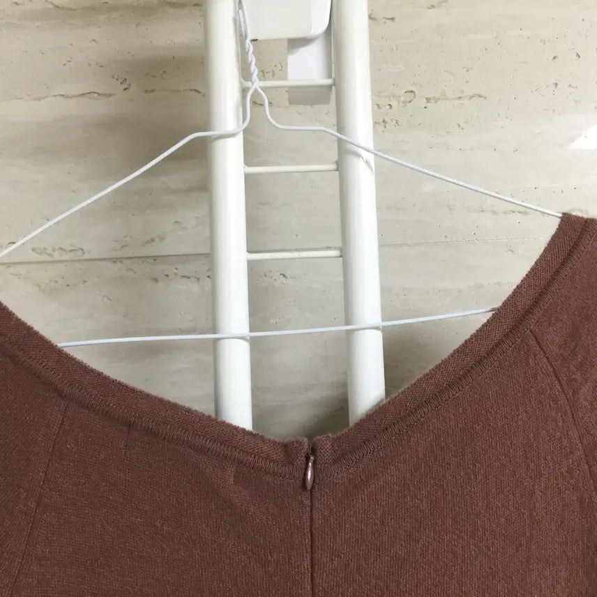 [BUNJANG] DeWL Wool Cashmere Knit Long Dress / (새상품) DeWL 듀엘 울 캐시미어 니트 롱 원피스 55