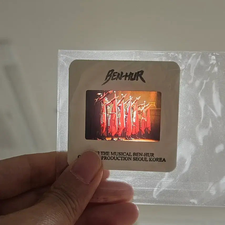 [BUNJANG] Ben-Hur Mini Film Photo Goods / 뮤지컬 벤허 미니 필름사진 굿즈