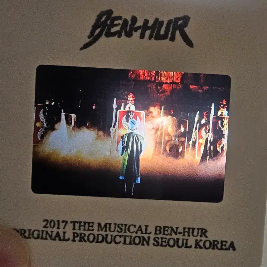 [BUNJANG] Ben-Hur Mini Film Photo Goods / 뮤지컬 벤허 미니 필름사진 굿즈