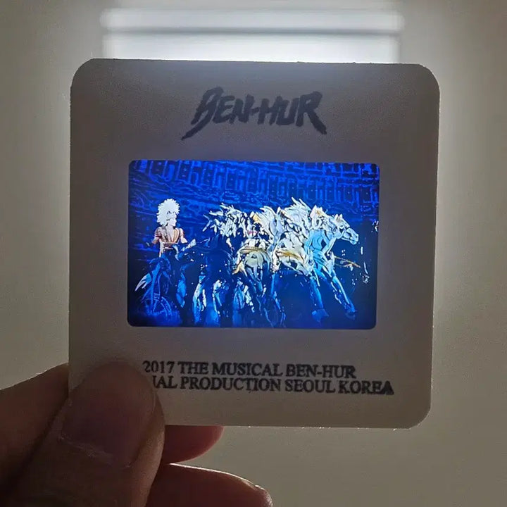 [BUNJANG] Ben-Hur Mini Film Photo Goods / 뮤지컬 벤허 미니 필름사진 굿즈