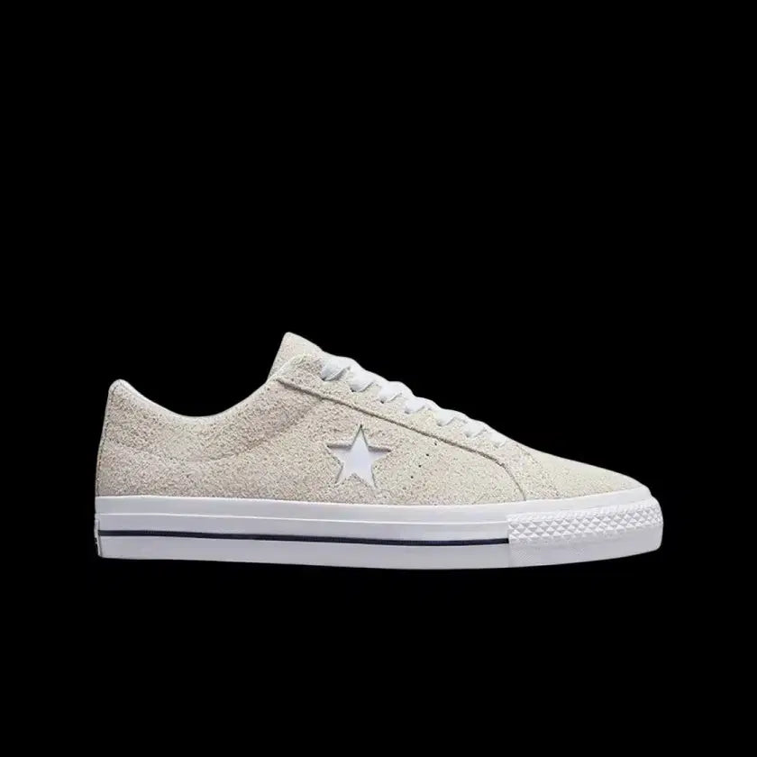 [BUNJANG] Converse One Star Pro Low Vintage Suede Eggshell Sneakers / [300] 컨버스 원스타 프로 로우 빈티지 스웨이드 에그렛