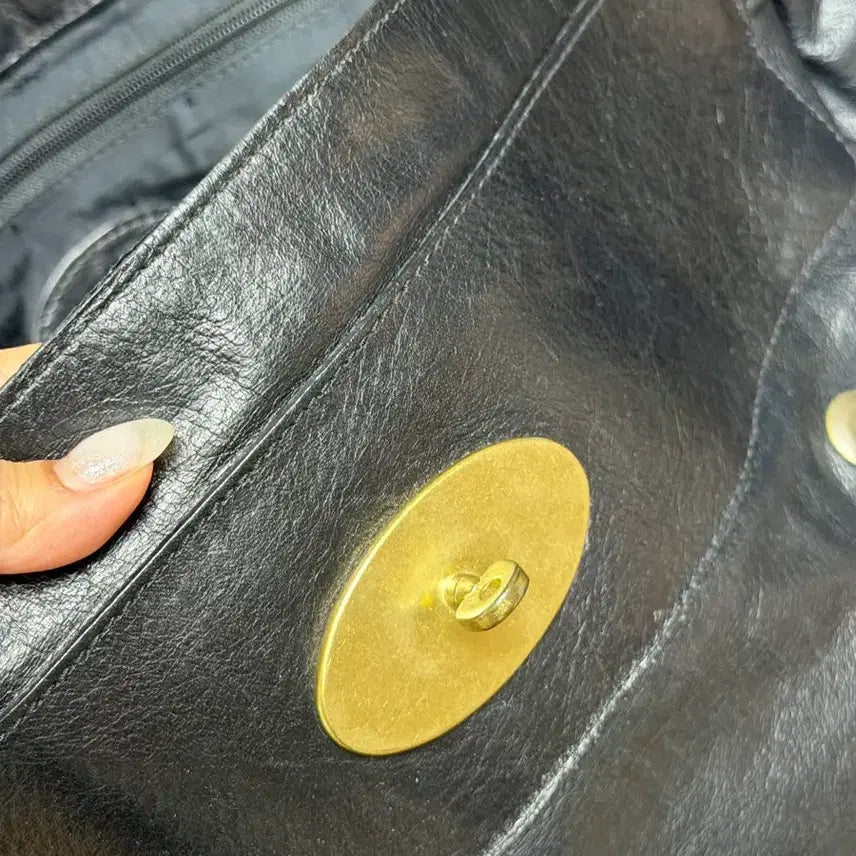 [BUNJANG] Mulberry Alexa Soft Buffalo Oversized Tote Bag / 멀버리 알렉사 소프트 버팔로 오버사이즈 블랙