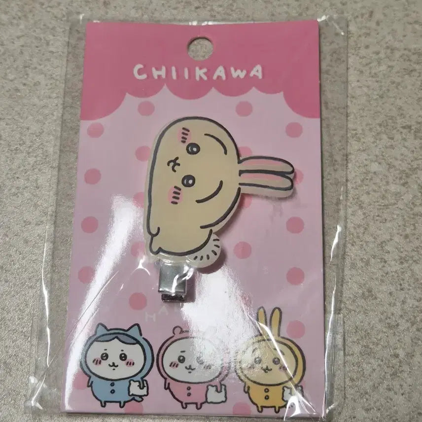 [BUNJANG] Chiikawa Usagi Hair Clip / 미개봉) 치이카와 우사기 앞머리 클립 집게핀