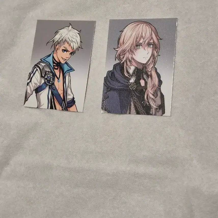 [BUNJANG] Mabinogi Merlin and Rosyine Portrait Set / 마비노기 멀린, 로시네 증명사진