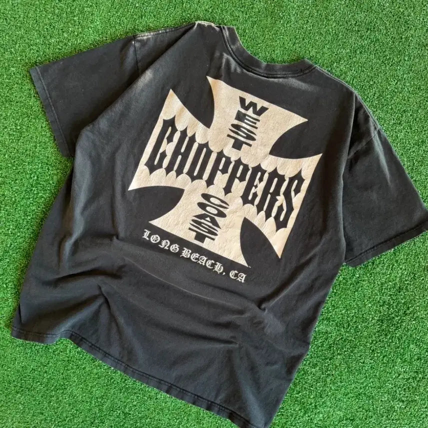 [SOLD OUT] West coast choppers 웨스트코스트차퍼스 빈티지 티셔츠 블랙