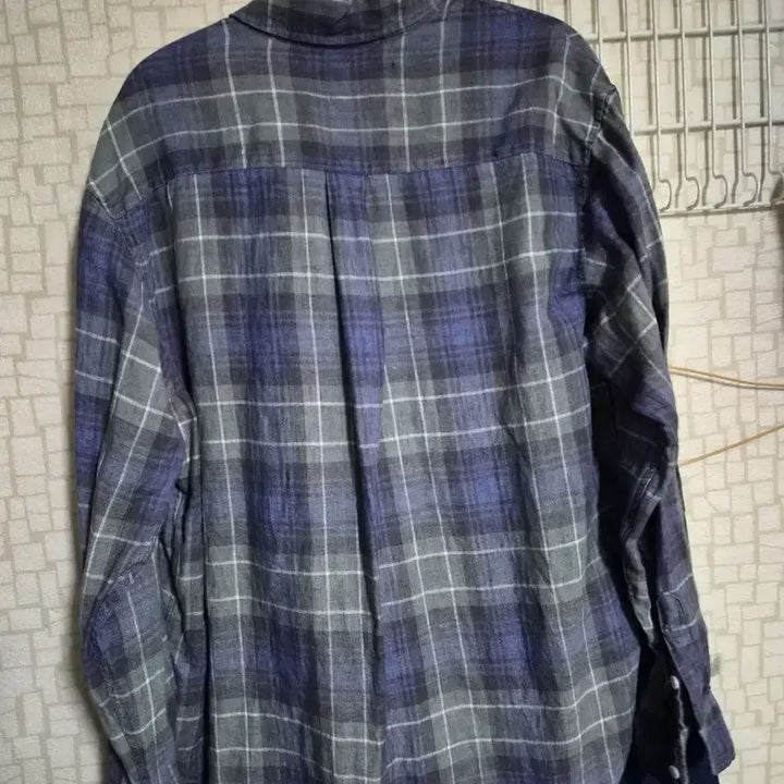 [SOLD OUT] [M] 아트이프액츠 린넨 프렌치 체크 셔츠