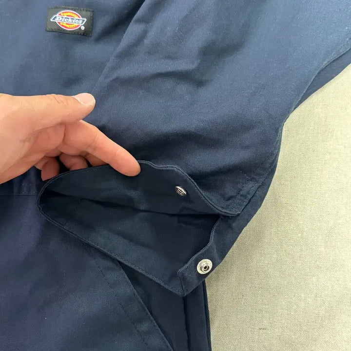 [BUNJANG] Dickies Honda Patch Carpenter Navy Jumpsuit L / 디키즈 혼다패치 카펜터 네이비 점프수트 L