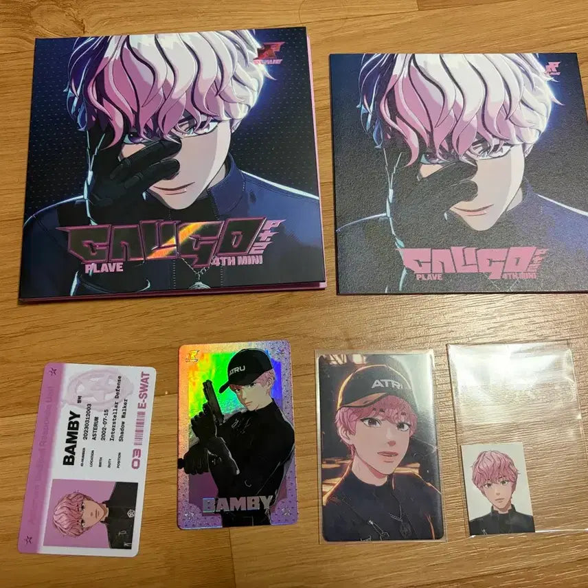 [SOLD OUT] 플레이브 칼리고2 아이디패스 밤비 풀셋