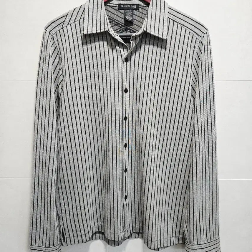 [BUNJANG] Kenneth Cole Striped Dress Shirt / 케네스콜 고급 셔츠