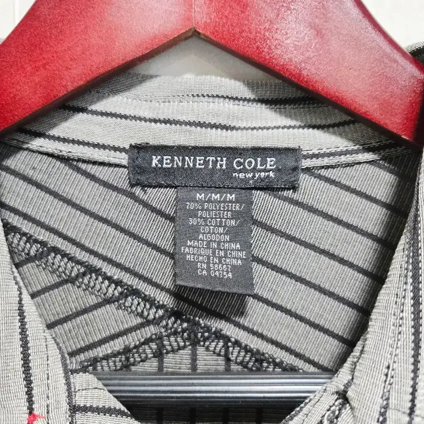 [BUNJANG] Kenneth Cole Striped Dress Shirt / 케네스콜 고급 셔츠