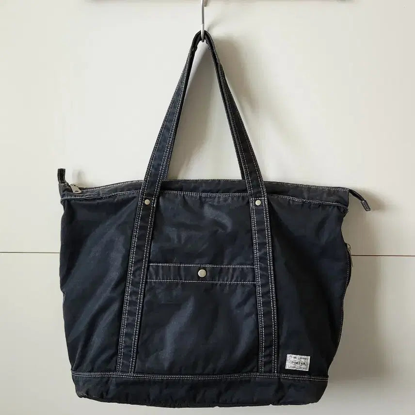 [BUNJANG] Yoshida Porter Favor Tote Bag Shoulder Bag Navy / 요시다 포터 Poter Favor 토트백 네이비