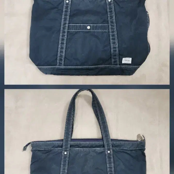 [BUNJANG] Yoshida Porter Favor Tote Bag Shoulder Bag Navy / 요시다 포터 Poter Favor 토트백 네이비