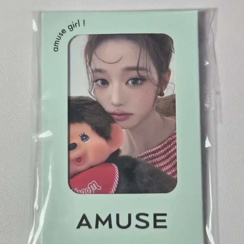 [BUNJANG] IVE Wonyoung AMUSE Monchouchou Photocard (Sealed) / 장원영 어뮤즈 몬치치 포카 미개봉