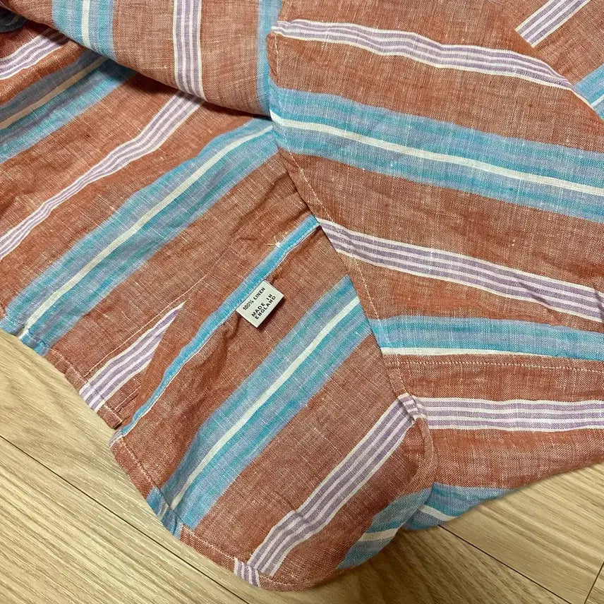 [SOLD OUT] 드레익스 원포켓 린넨셔츠 S