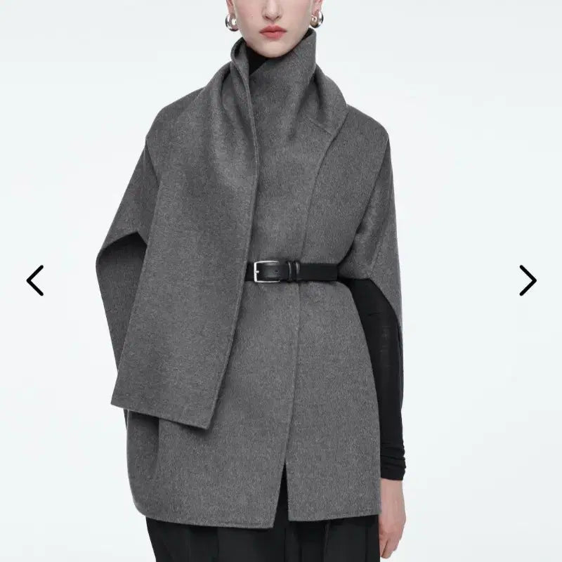 [BUNJANG] COS Wool Blend Cape Coat / cos 울 블랜드 케이프 코트