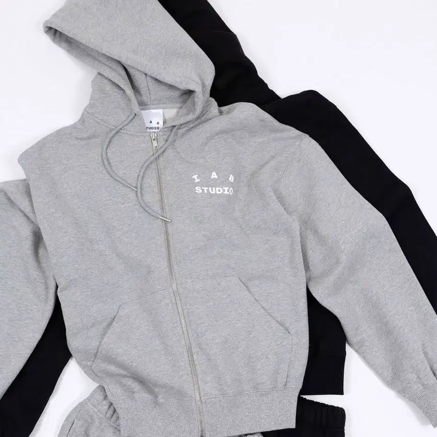 [BUNJANG] IAB Studio 26SS Zip-Up Hoodie (Gray, M) / 퀵 배송(새상품) 아이앱 스튜디오 26SS 후드집업 그레이 M