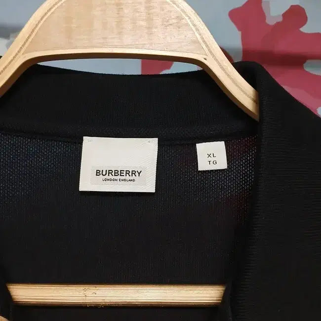 [SOLD OUT] (XL) 버버리 모노그램 피케 폴로 반팔티