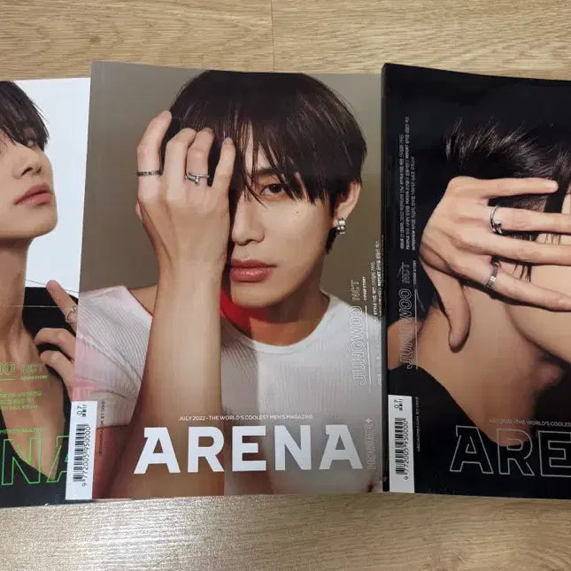 [BUNJANG] NCT Jungwoo Arena Homme Magazine (July 2022 Issue) Bundle Set / 2022 7월호 아레나 옴므 NCT 정우 잡지 3종 일괄