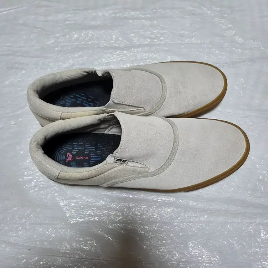 [BUNJANG] Nike SB Zoom Verona Slip-On Ivory Sneakers / [300] 나이키 SB 줌 베로나 슬립온 아이보리 스니커즈 운동화