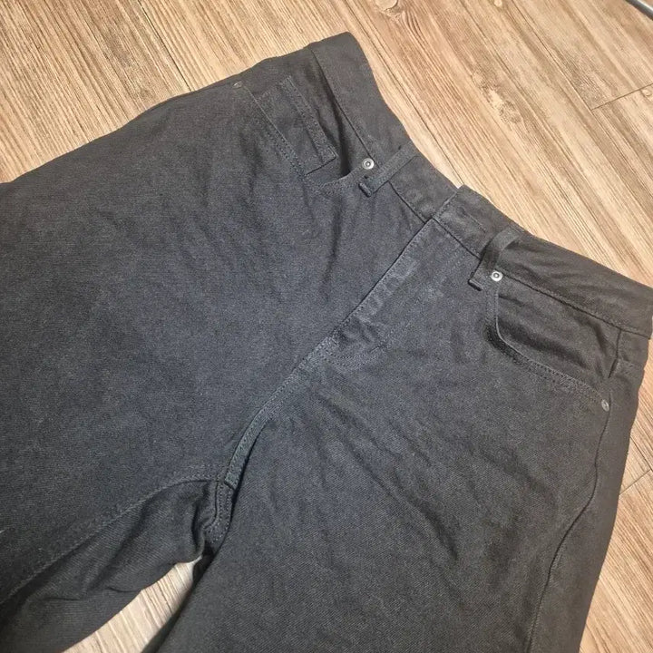 [BUNJANG] Musinsa Standard Straight Fit Black Denim Pants / (28~29) 무신사 스탠다드 일자핏 블랙데님 팬츠