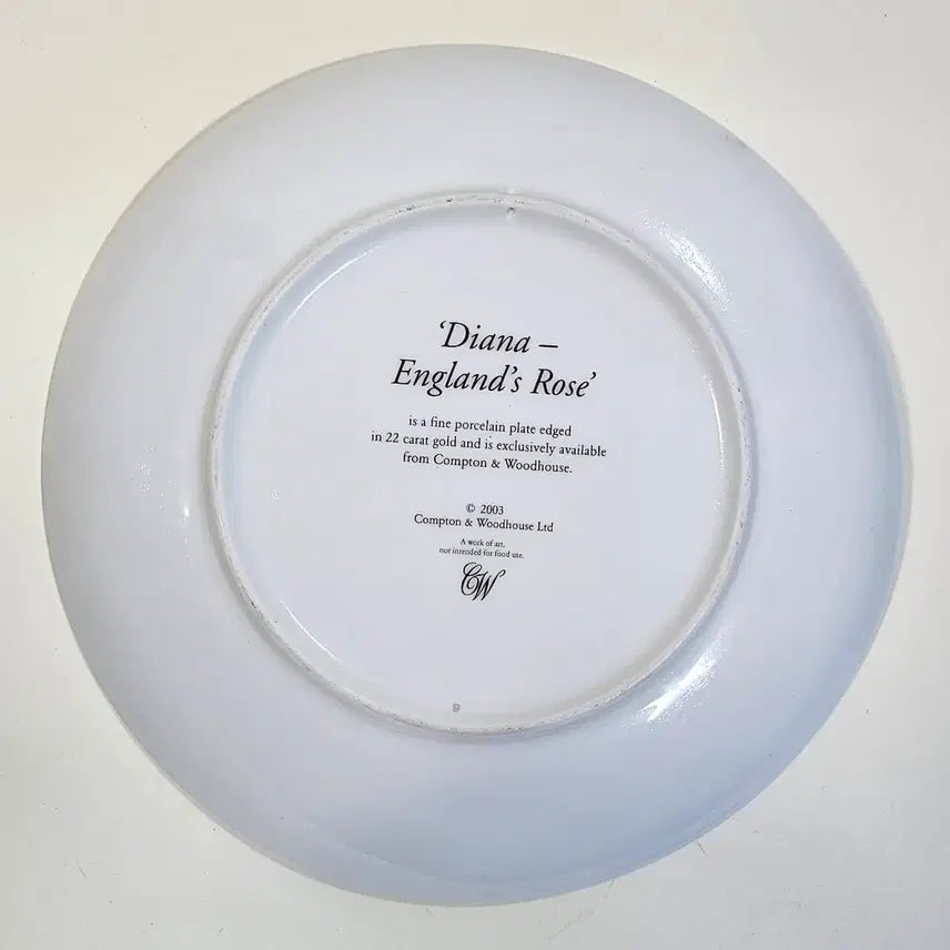 [BUNJANG] Princess Diana Porcelain Plate / 다이에나 왕세자비 도자기접시