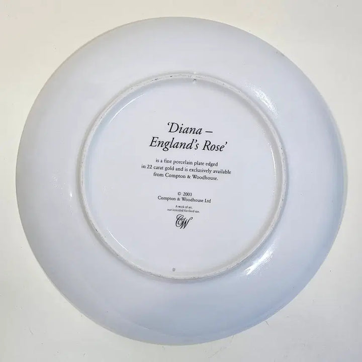 [BUNJANG] Princess Diana Porcelain Plate / 다이에나 왕세자비 도자기접시