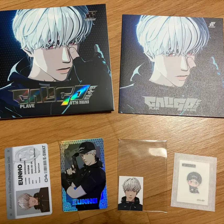 [BUNJANG] PLAVE Calligo 2 ID Pass Eunho Set / 플레이브 칼리고2 아이디패스 은호 세트 (포카없음)
