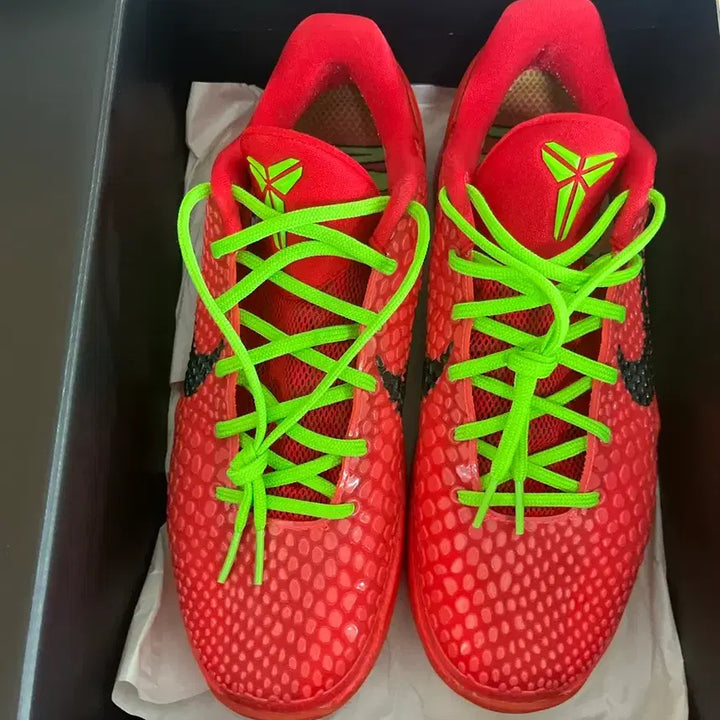 [BUNJANG] Nike Kobe 6 Grinch Sneakers / 코비6 리버스 그린치