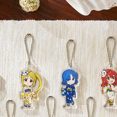 [BUNJANG] Bocchi the Rock Acrylic Keyring Set / 봇치더락 쿠지 아크릴키링 4종