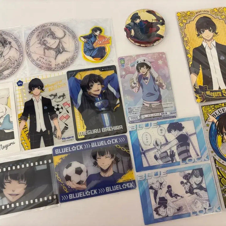 [BUNJANG] Blue Lock Bachira Meguru Card Bundle Set / 블루록 바치라 메구루 카드 지류 일괄