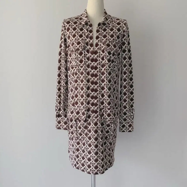 [BUNJANG] Diane von Furstenberg Patterned Dress / DVF 다이앤본퍼스텐버그 패턴 원피스